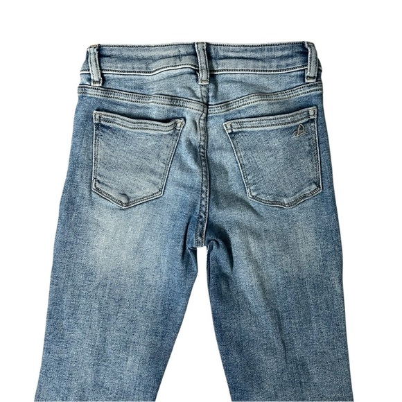 DL1961 Blue Chloe Skinny Jeans Distressed Style - Size 10 - Picture 5 of 9